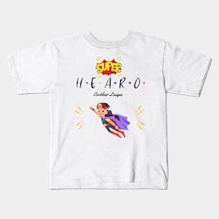 Super Hearo | Cochlear Implants | Deaf Kids T-Shirt